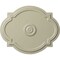 Ekena Millwork Waltz Ceiling Medallion (Fits Canopies up to 4 1/2"), 21 1/4"W x 17 3/8"H x 1"P, Clear Yellow CM21WACYF - alternate 1